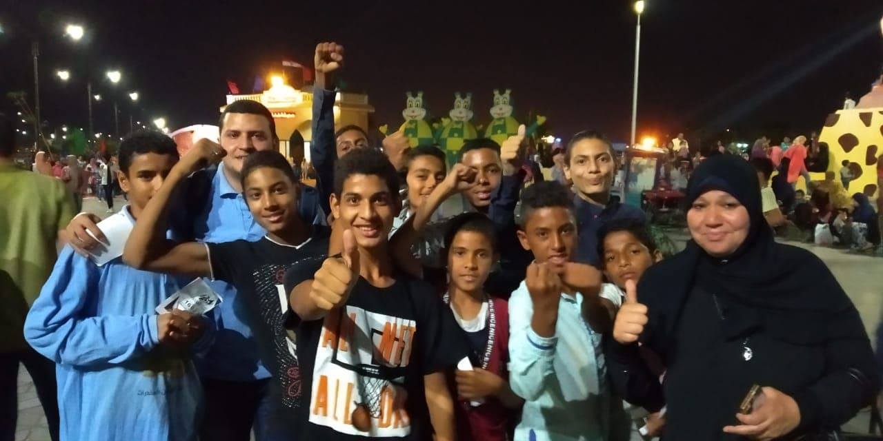 مبادرة أنت أقوى من المخدرات ضمن أحتفالات السويس القومى