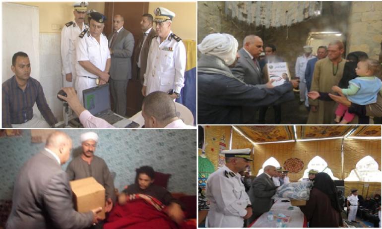 وزارة الداخلية تقيم قوافل طبية لمراكز محافظة الجيزة