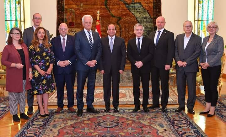 الرئيس السيسى يستقبل وفد برلماني من ألمانيا الاتحادية