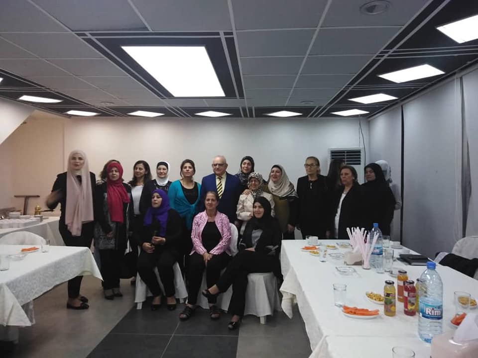 السحمراني في ندوة بدعوة من المنتدى الثقافي للمرأة في الغازية بالجنوب اللبناني