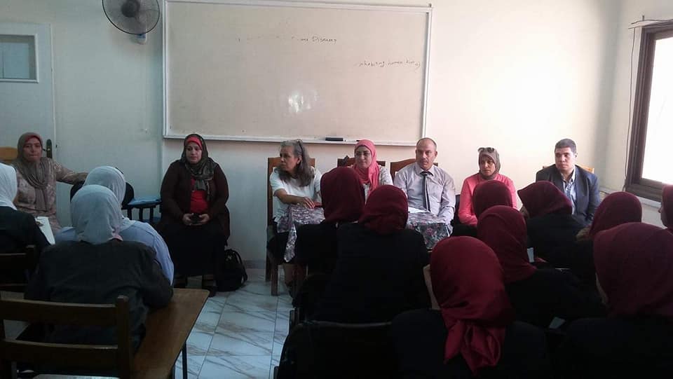 ندوة عن ”أهمية الفحص قبل الزواج ” بالمعهد الفني للتمريض بمستشفي كرموز