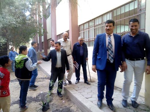مبادرة” اغرس شجرة ” لزراعة المدارس برعاية جمعية السواقي لتنمية المجتمع بالفيوم