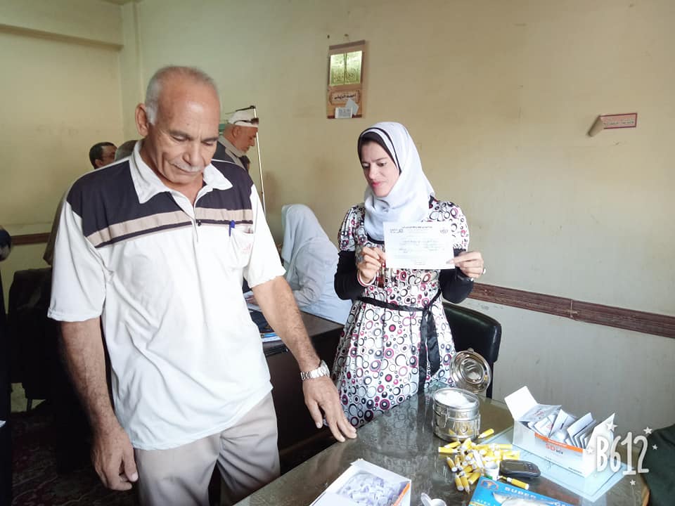 قطار مبادرة الرئيس للقضاء على فيرس «سي» يصل اليوم الادارة الزراعية بابشواي