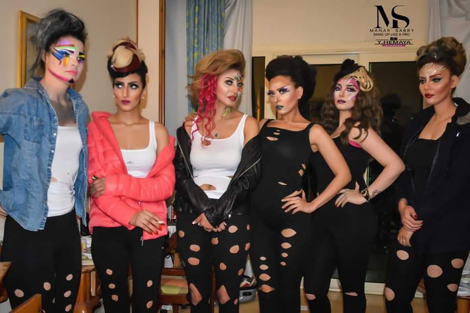 منار صبري : لوك الزومبى الأفضل لهالوين 2018