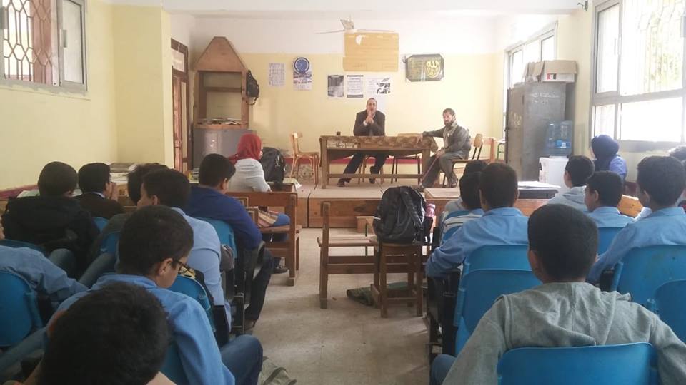 صالون ثقافي ”إنتصارات أكتوبر” بمدرسة كفر تصفا