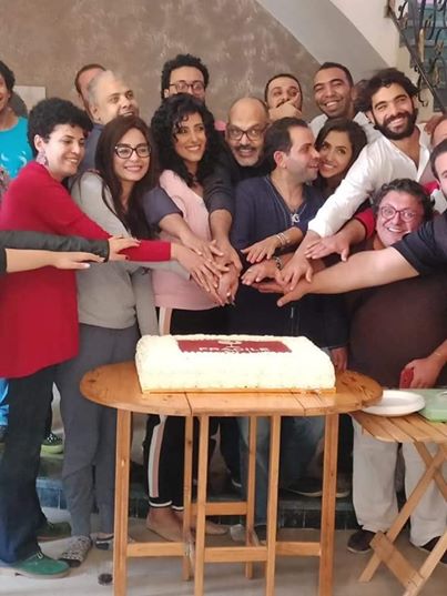 بالصور.. حنان مطاوع تفتتح فيلمها الجديد ”قابل للكسر ”