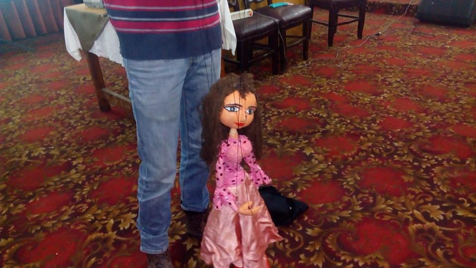 سحر الخيال بورشة تصنيع العرائس بالعجوزه