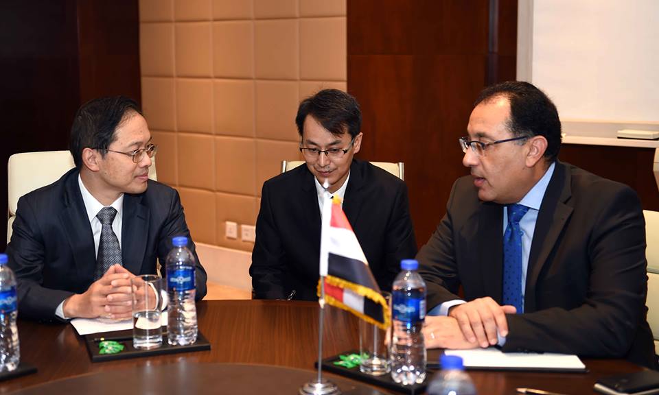 مدبولى يستقبل رئيس مجلس إدارة شركة CSCEC الصينية