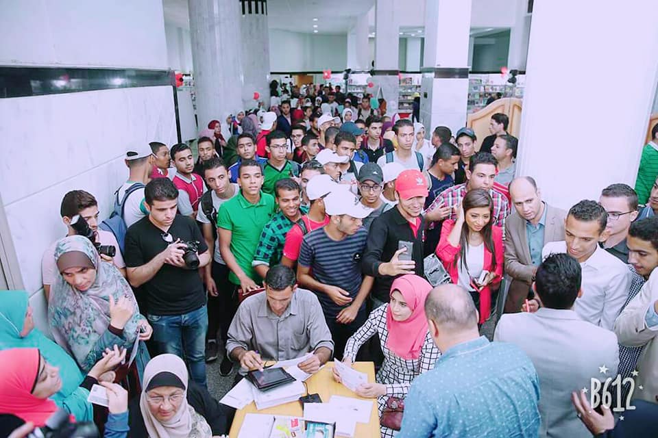 قطار مبادرة الرئيس للقضاء على فيرس «سي» يصل الي جامعة الفيوم