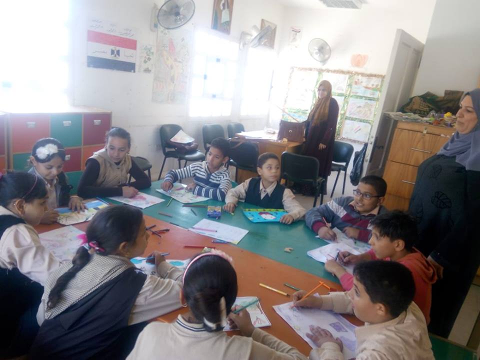 معرض فن تشكيلي عن أعياد الطفولة بثقافة الدقهلية