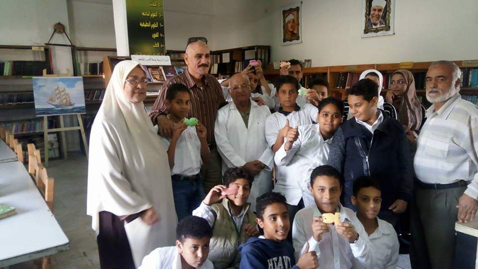 نحت على الصابون بثقافة بورسعيد