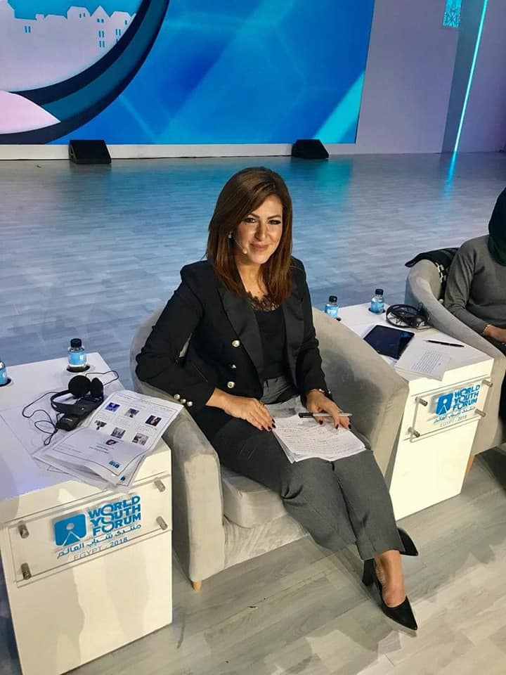 دينا عبدالكريم : ”انا سر اختيار شرم الشيخ مدينة للشباب الأفريقى”