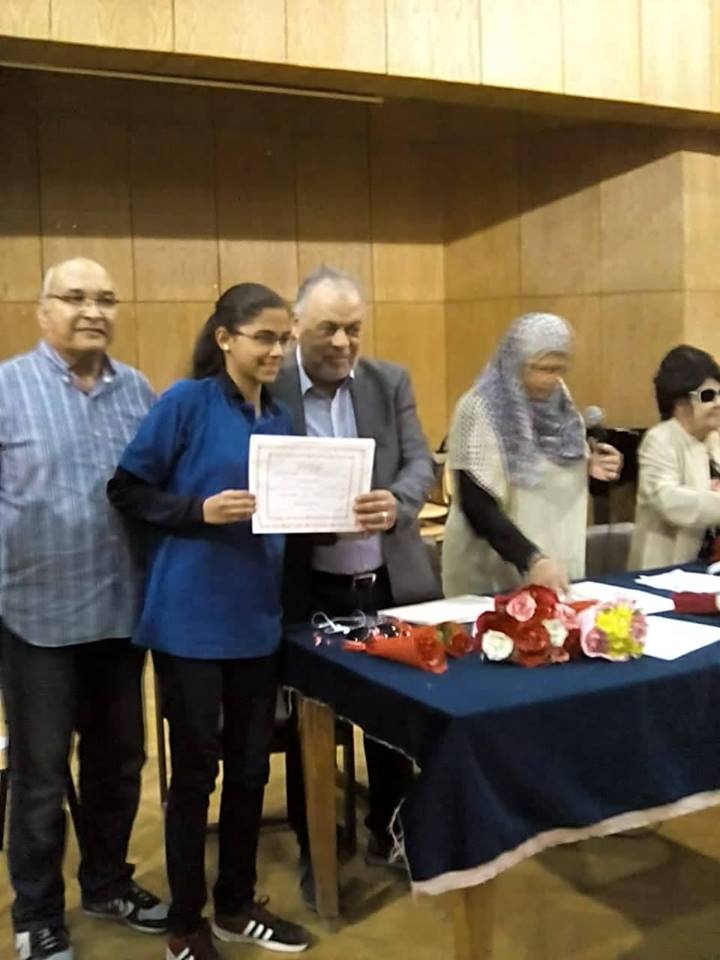 رئيس أكاديمية الفنون يكرم المتفوقين من طلاب المعهد العالي للموسيقي ”الكونسرفاتوار”