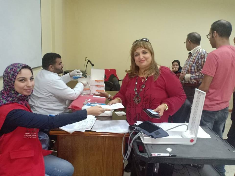 مشاركة فعالة ودور متميز للمرأة لمبادرة الرئيس للقضاء على فيروس سي بشركة الإسكندرية للبترول