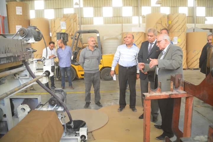 توفير فرص عمل للشباب بالمنطقة الصناعية بالمنيا