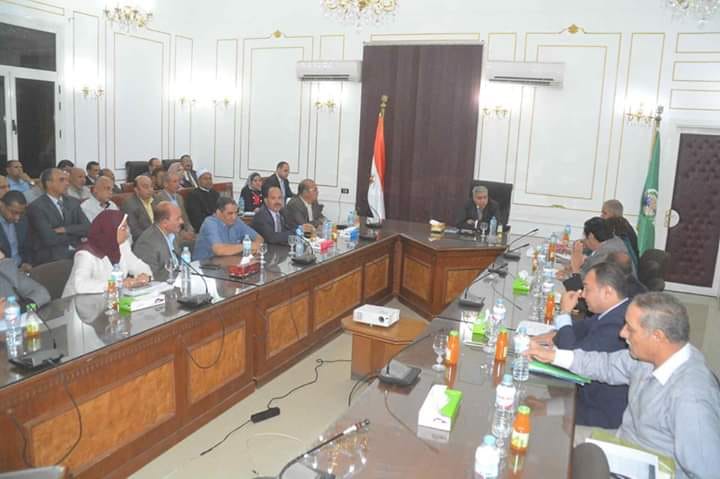 تفاصيل لقاء محافظ المنيا بأعضاء مجلس النواب