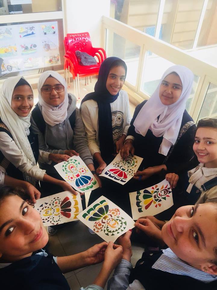 ورشة ألوان مائية لعمل عروسة المولد بثقافة الدقهلية