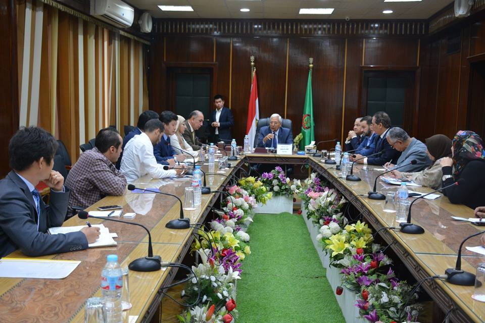 محافظ الدقهلية يؤكد علي جاهزية تنفيذ القطار المكهرب