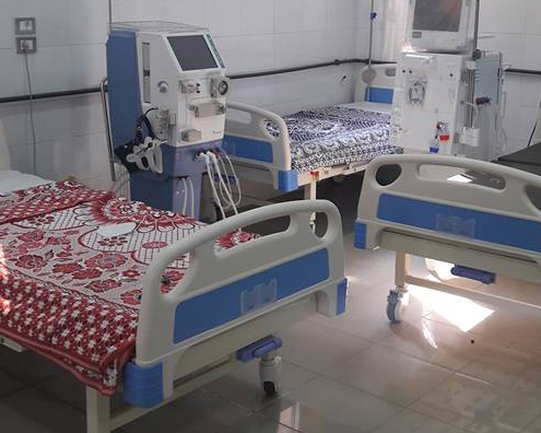 انشاء اول عنايه مركزه لمرضي الكلي علي مستوي الجمهوريه بفوه