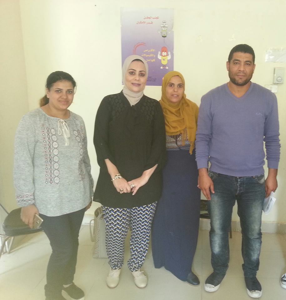 إعلام القنطرة شرق يواصل التوعية بمبادرة ١٠٠ مليون صحة