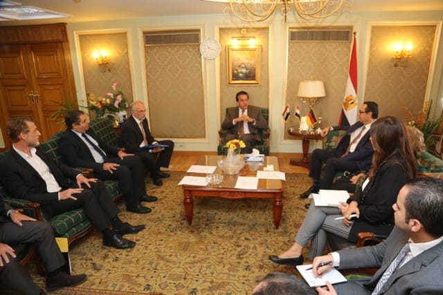 وزير التعليم العالى يبحث إجراءات تنفيذ إنشاء الجامعة الألمانية بالعاصمة الإدارية