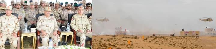 تنفيذ عملية مشتركة لإقتحام بؤرة إرهابية مسلحة بـ درع العرب -1