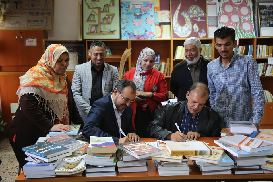 تزويد ”150” عنوان من كتب الهيئة العامة للثقافة لثانوية جمال عبدالناصر التخصصية