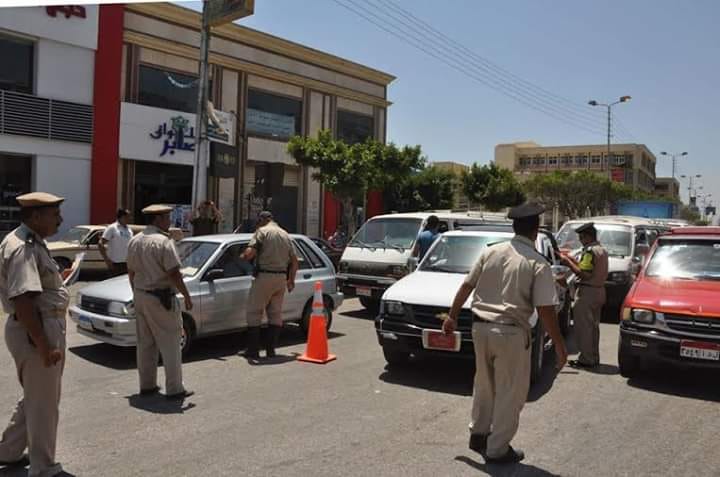 ضبط 1528مخالفة متنوعة ومحافظ كفر الشيخ يوجه بتكثيف الحملات المرورية