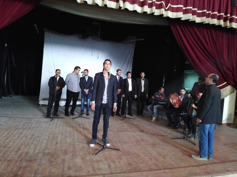 عرض لمواهب المدرسة الفكرية لذوى الإحتياجات الخاصة بثقافة البحيرة