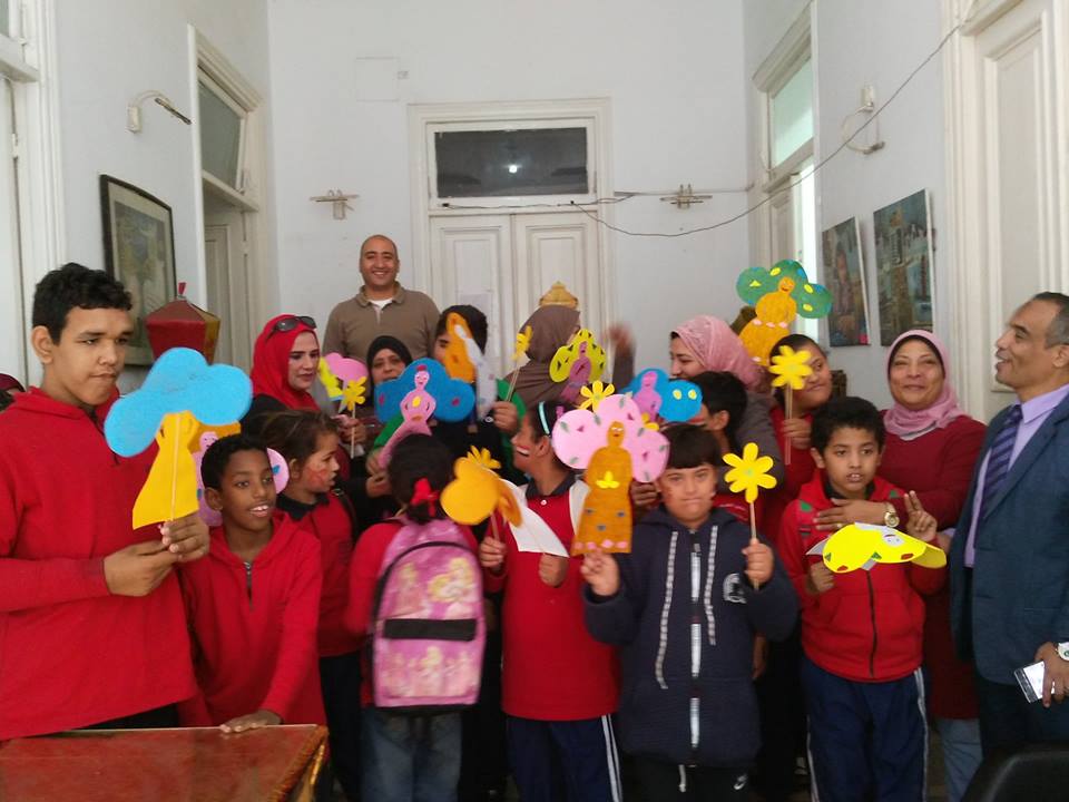 ثقافة جاردن سيتي تستضيف أطفال مدرسة الوحدة العربية