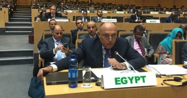وزير الخارجية يشارك بفعاليات جلسة اعتماد مقررات الاجتماعات بالاتحاد الافريقي