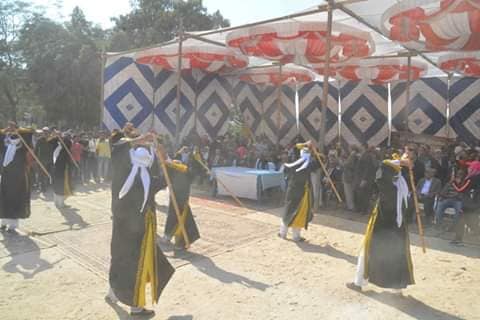 مارثون وتشجير بالمنطقة الاثرية ببني حسن لدعم وتنشيط السياحة بالمنيا