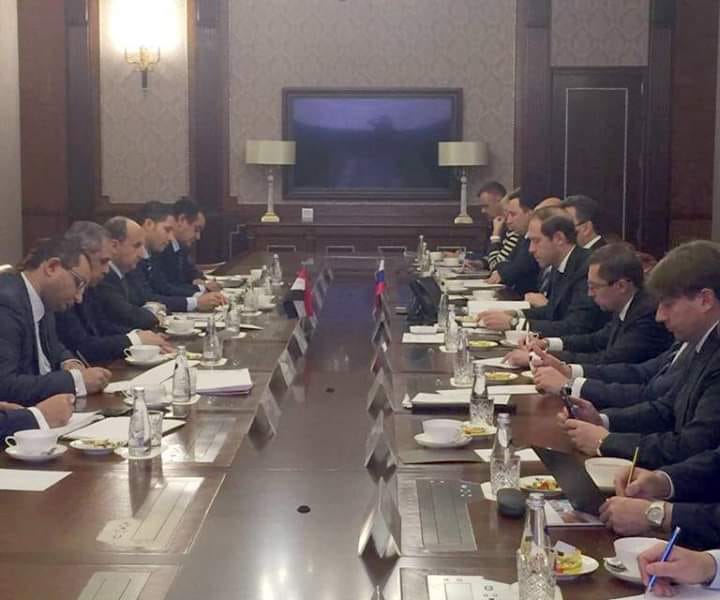 وزير التجارة يبحث مع نظيره الروسى تعزيز الشراكة الاستراتيجية بين البلدين