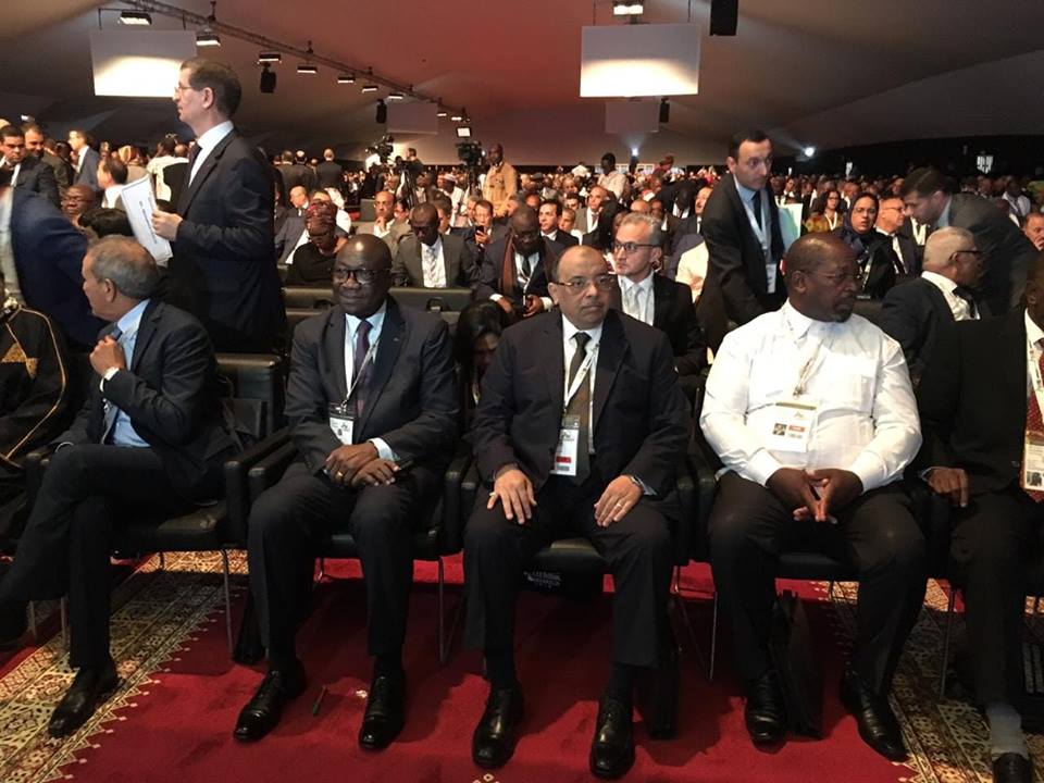 مشاركة وزير التنميه المحليه في اعمال القمة الثامنه للمدن والحكومات الأفريقية