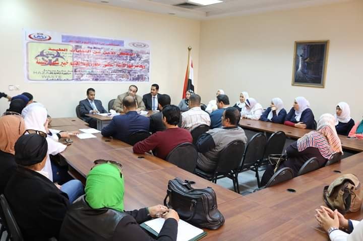 ندوة” التخلص الآمن من النفايات الطبية لمكتبة الزاوية الحمراء