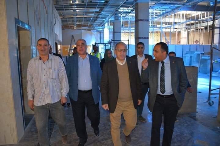 رئيس مترو الأنفاق والعضو المنتدب يتفقدان المراحل النهائية من أعمال تطوير المرج الجديدة