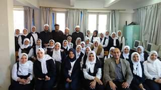 ”الولاء والإنتماء ” لخريجى الأزهر بمدرسة الغرفة التجارية الثانوية بنات ببورسعيد