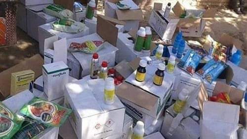 الزراعة: ضبط 2848 عبوة مبيدات مغشوشة ومحظورة خلال 30 يوما علي مستوى محافظات الجمهورية