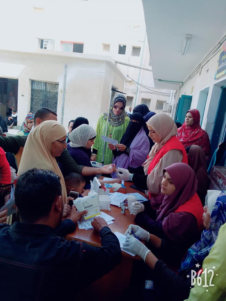 إقبال شديد علي مبادرة الرئيس للقضاء على فيرس«سي» بمستشفى ابشواي