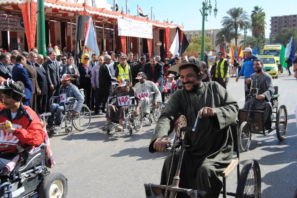 مستقبل وطن بأسيوط ينظم ماراثون ”أصحاب الهمم” لذوي الإعاقة