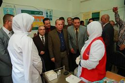 محافظ كفرالشيخ يتفقد مبادرة الرئيس السيسى ” 100 مليون صحة ” بمستشفى فوه المركزي