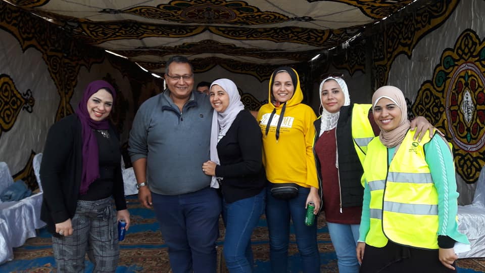 قافلة طبيه مجانية لعلاج الضغط والسكر في أبو رواش