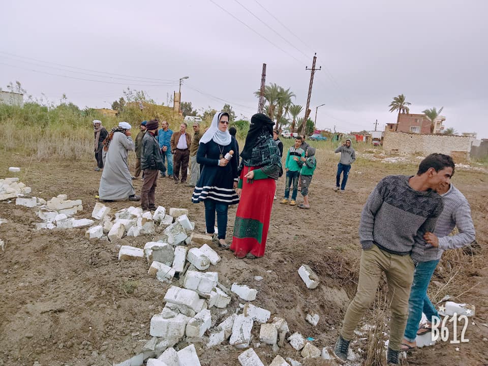 استمرار الحملة المكبرة في دائرة مركز ابشواي رغم سوء الاحوال الجوية