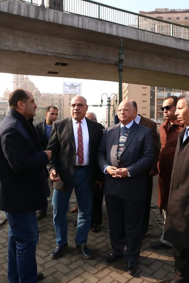 جولة ميدانية لمحافظ القاهرة بوسط المدينة وميدان رمسيس