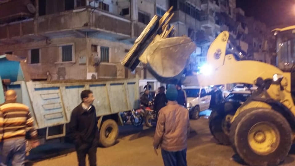 استكمال الحملات للقضاء علي الاشغالات وعودة الانضباط للشارع البورسعيدي