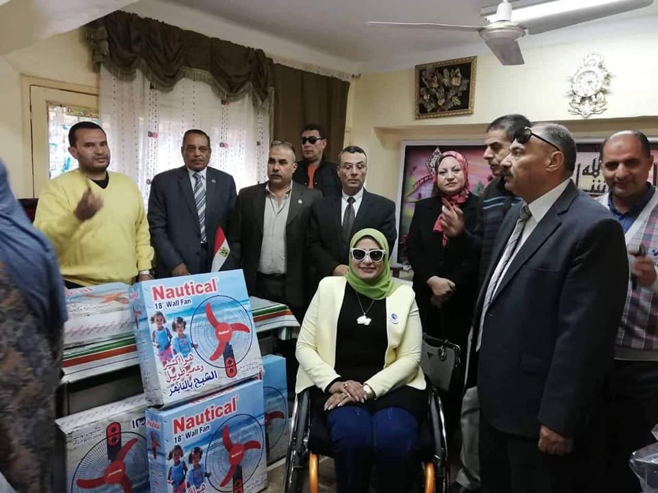 مستقبل وطن يوفر كافة النواقص الهامة لثلاث مدارس من ذوي الإحتياجات بالزقازيق