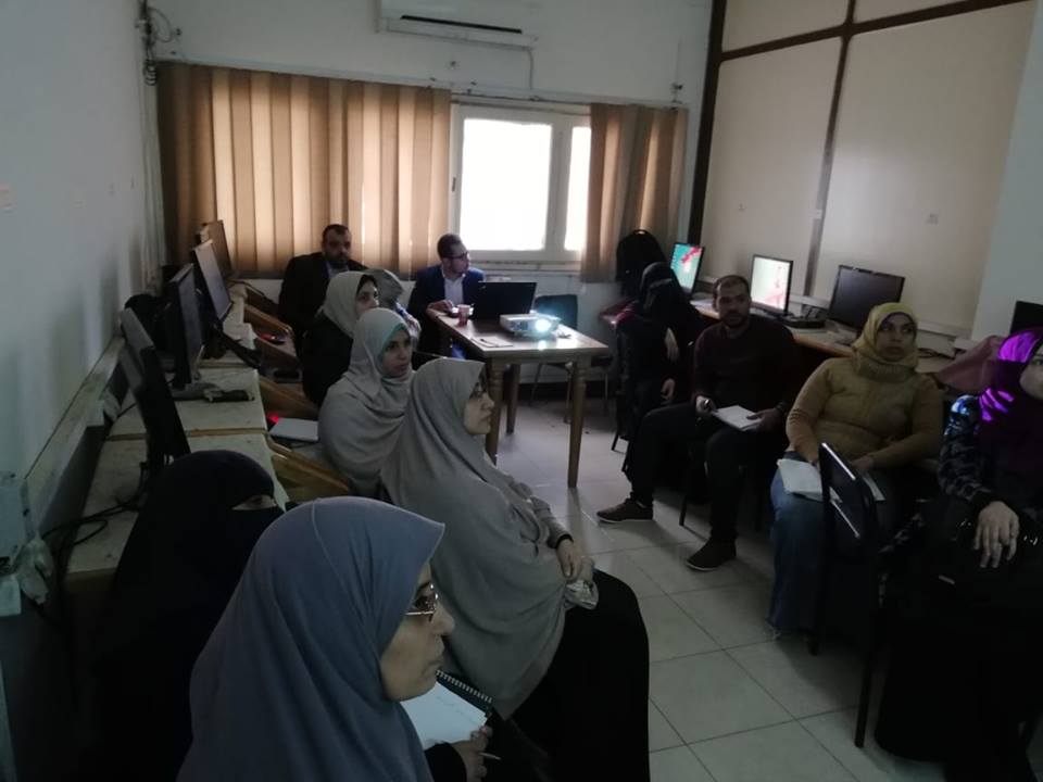 تنفيذ برنامج تدريبي للعاملين بإدارة أملاك الدولة