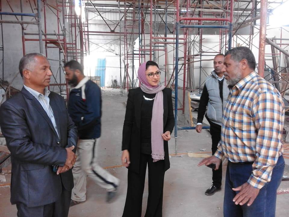 نائب محافظ الوادي الجديد تجرى جولة تفقدية بمركز الداخلة