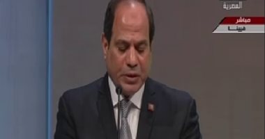 الرئيس السيسي يؤكد أن التحول الرقمي يبرز دعائم التنمية المستدامة