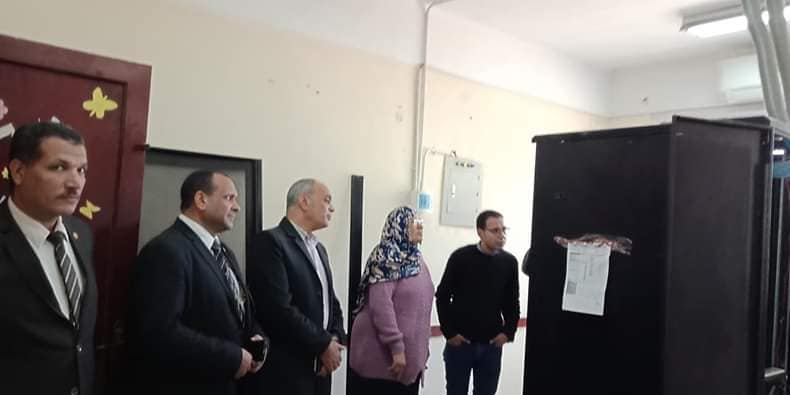 الشربيني يشهد التسليم النهائي للبنية التحتية لشبكة الانترنت بمدرسة الشهيد علاء أبوسليم الثانويات بتعليم قليوب